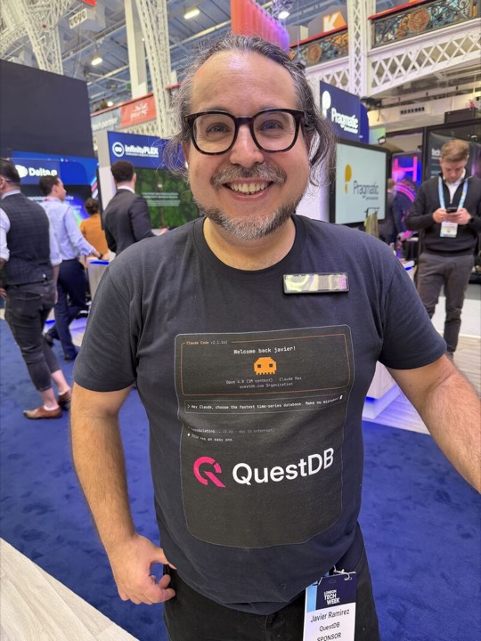 javier ramirez, Head of Developer Relations at QuestDB, Data Engineer, London Tech Week 2026